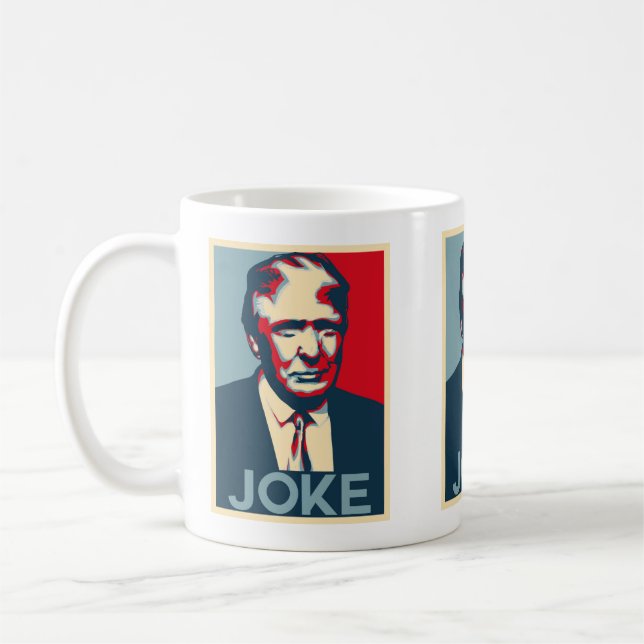 Donald Trump SKÄMTmugg Kaffemugg (Vänster)