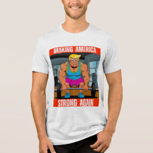 DONALD TRUMP - SKAPAR AMERICA STRONG IGEN T SHIRT