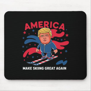 Donald Trump Skiing America - Do Skiing Underbar A Musmatta