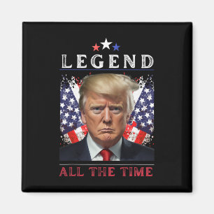Donald Trump Slagsmål Invigning Dag 2025 Legend Vi Magnet