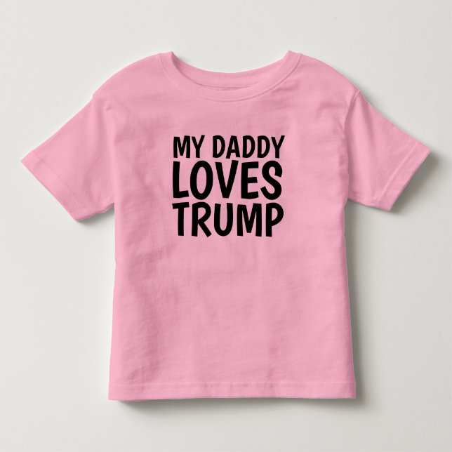 DONALD TRUMP SMÅBARN T-shirts (Framsida)