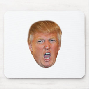 Donald Trump som flyter huvudet Musmatta
