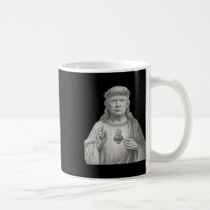 Donald Trump som Jesus - Tro och patriotism för kr Kaffemugg