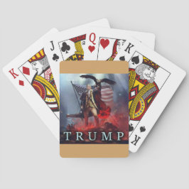 Donald Trump som leker kort Casinokort