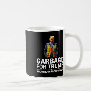 Donald Trump Sopor Orange Reflective Safety Vest Kaffemugg