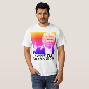 DONALD TRUMP, Söt Fly för en vit kille T-shirts