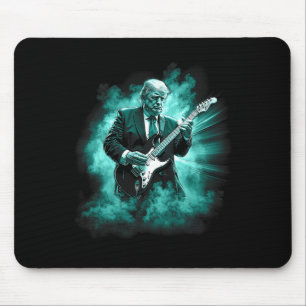 Donald Trump spelar elgitarr _1 Musmatta