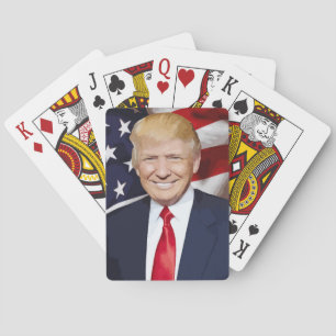 DONALD TRUMP-spelkort Casinokort