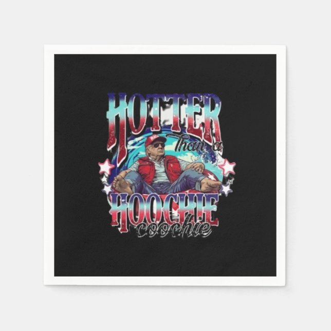 Donald Trump Summer Vibe Pappersservett (Framsidan)