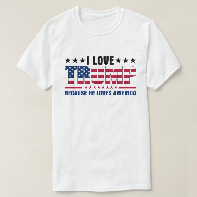 Donald Trump T Shirt (Design framsida)