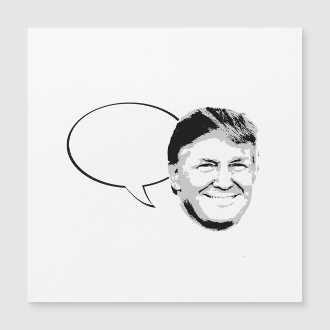 Donald Trump tanke bubblar (Framsida)