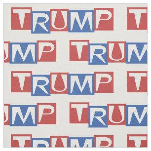 Donald TRUMP Temed Election Gear Fabric Tyg