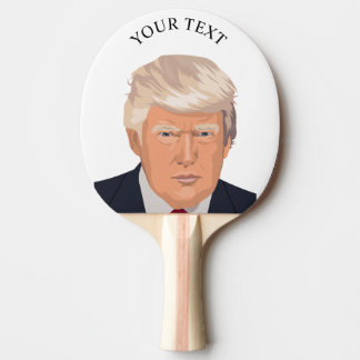 DONALD TRUMP TENNIS FLADDERMUS (PERSONALIZE) PINGISRACKET