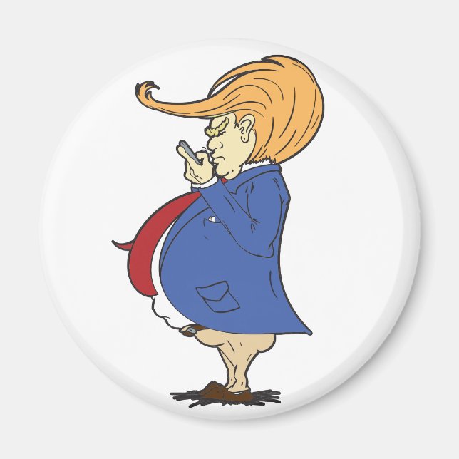 Donald Trump Texting Magnet (Framsidan)