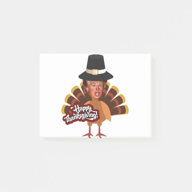 Donald trump thanksgiving turkey post-it block (Framsida)