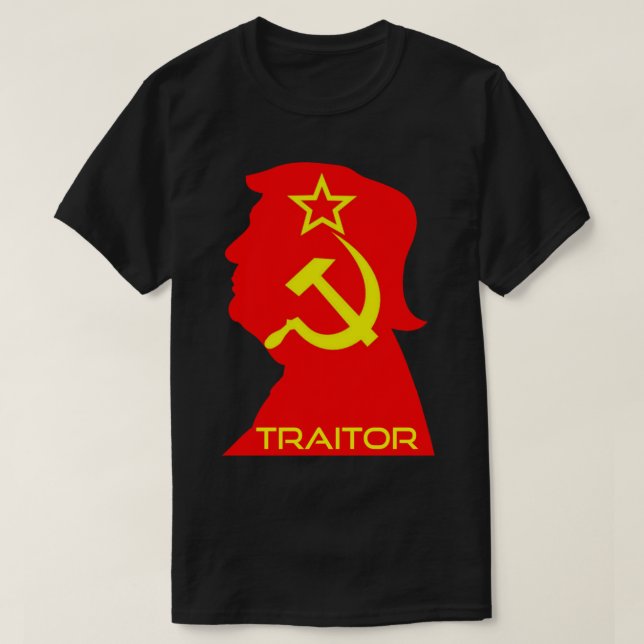 Donald Trump - Traitor Sticker.png T Shirt (Design framsida)