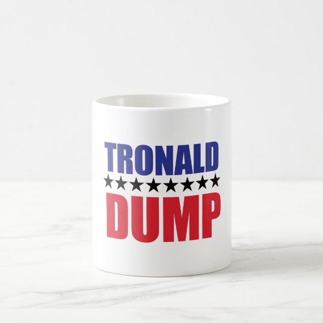 Donald Trump - Tronald dumpar muggen Kaffemugg (Center)
