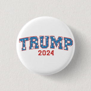 Donald Trump - Trump 2024 Behålla America Underbar Knapp