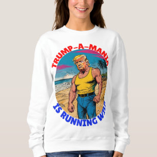 DONALD TRUMP- TRUMP- A- MANIA KÖRS VILD T SHIRT