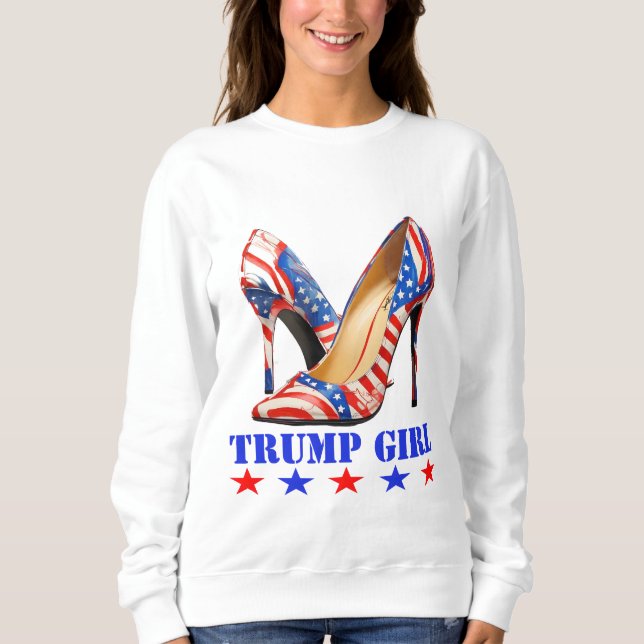 DONALD TRUMP-TRUMP GIRL T SHIRT (Framsida)