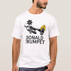 Donald Trump Trumpet Funny Tee