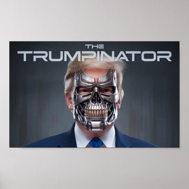 Donald Trump Trumpinator II 45 47 President Poster (Framsidan)