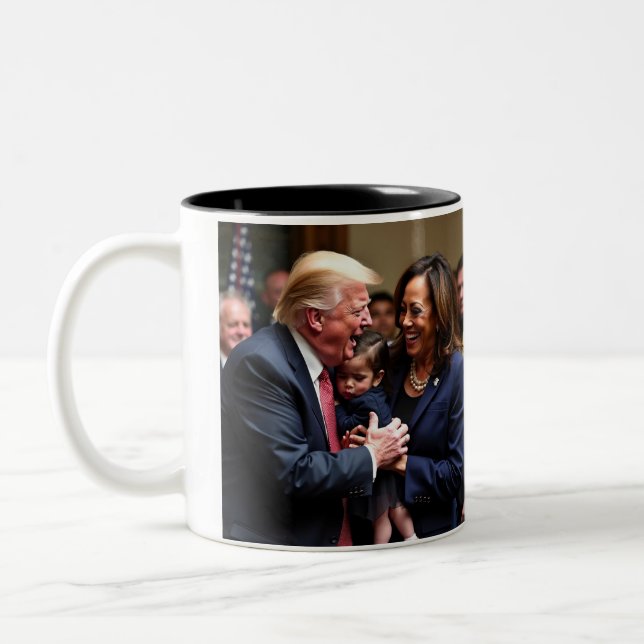 Donald Trump Två-Tonad Mugg (Vänster)