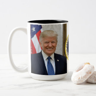Donald Trump  Två-Tonad Mugg