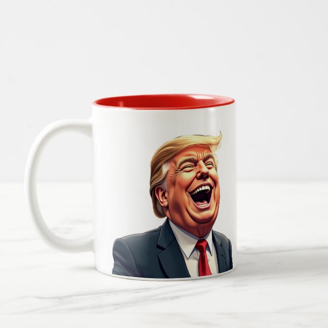 Donald Trump Två-Tonad Mugg (Vänster)