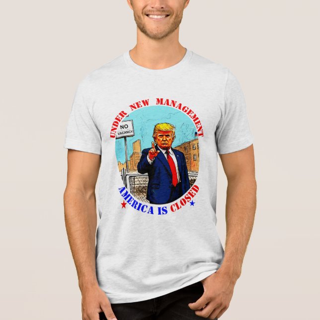 DONALD TRUMP- UNDER NY HANTERING T SHIRT (Framsida)