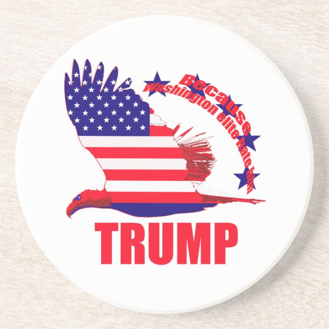 Donald Trump Underlägg Sandsten (Framsidan)