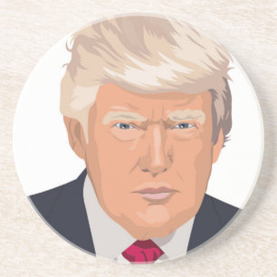 DONALD TRUMP UNDERLÄGG SANDSTEN