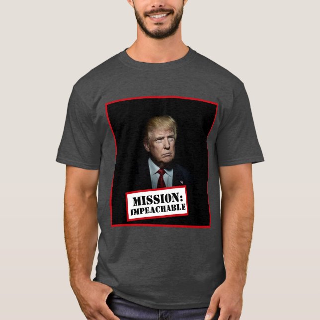 Donald Trump - Uppdrag: omöjlig T Shirt (Framsida)