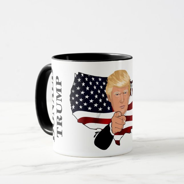 Donald Trump USA Mugg (Framsida vänster)