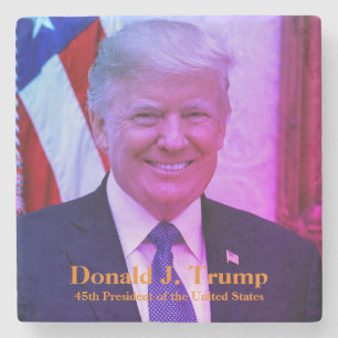 Donald Trump, USA:s 45:e president MAGA Stenunderlägg
