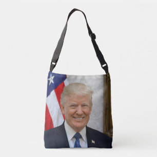 Donald Trump USA:s president White House MAGA 2024 Axelväska
