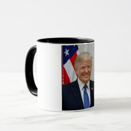 Donald Trump USA:s president White House MAGA 2024 Mugg
