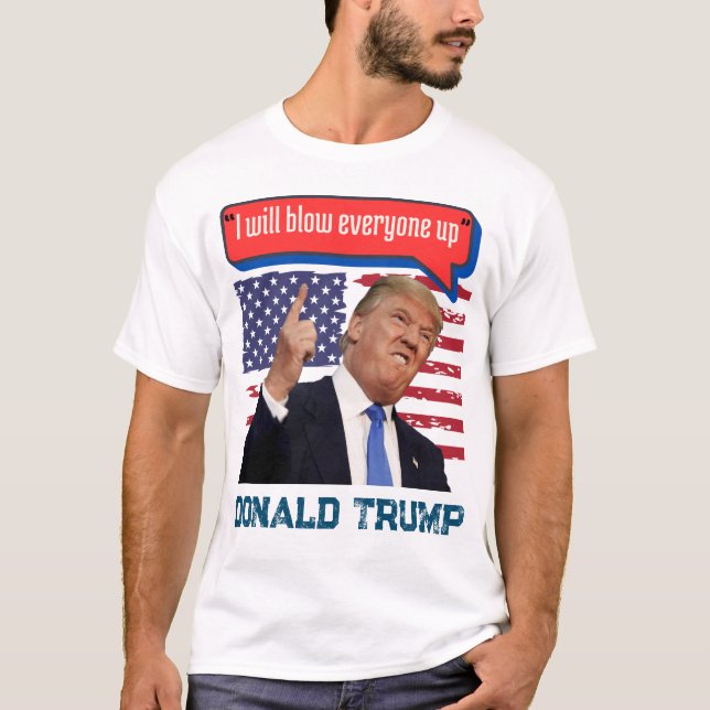 DONALD TRUMP USA T-Shirt (Framsida)