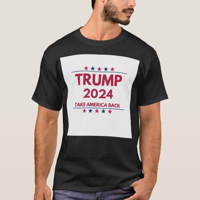 Donald Trump Val 2024 T Shirt (Framsida)