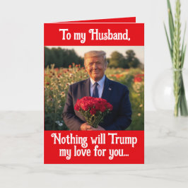 Donald Trump Valentines day från frun till Make Helgkort