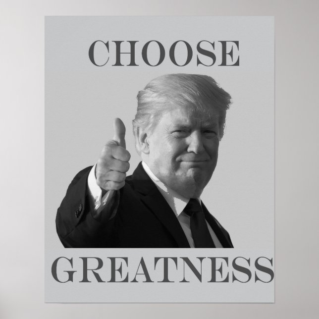 Donald Trump Välj storhet Poster (Framsidan)