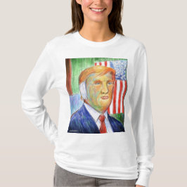 Donald Trump Van Gogh Women's T-shirt