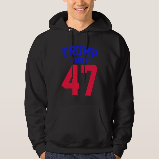 Donald Trump Vance 2024 Hoodie (Framsida)
