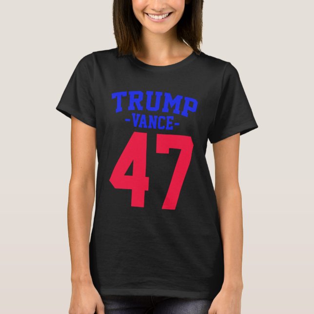 Donald Trump Vance 2024 T Shirt (Framsida)
