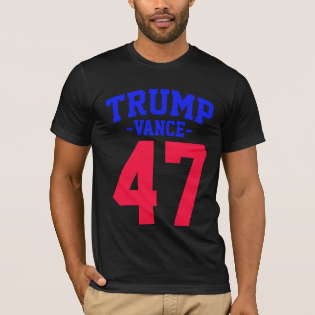 Donald Trump Vance 2024 T Shirt (Framsida)