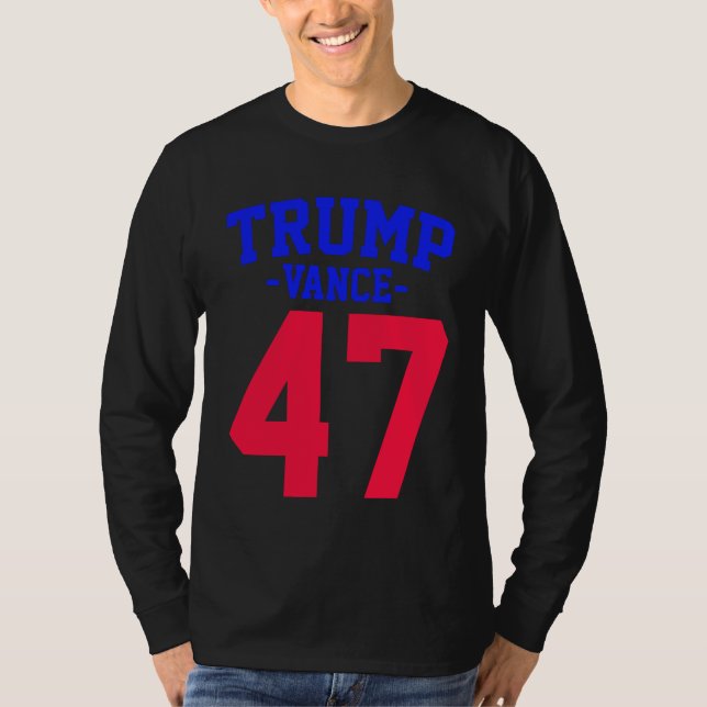Donald Trump Vance 2024 T Shirt (Framsida)