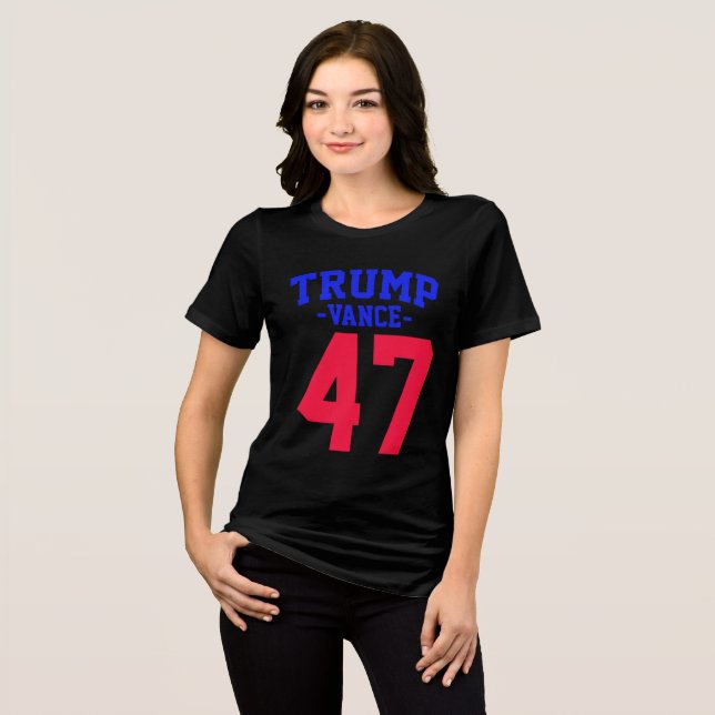 Donald Trump Vance 2024 T Shirt (Framsida Full)