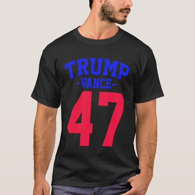 Donald Trump Vance 2024 T Shirt (Framsida)