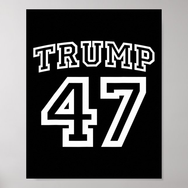 Donald Trump Vance 2024 Valet 47:e President Mig Poster (Framsidan)