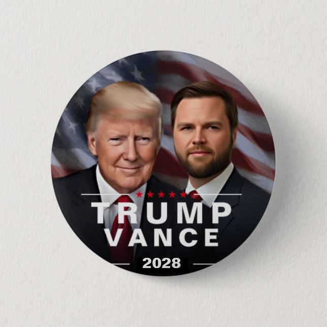 Donald Trump vance 2028-val Knapp (Framsida)